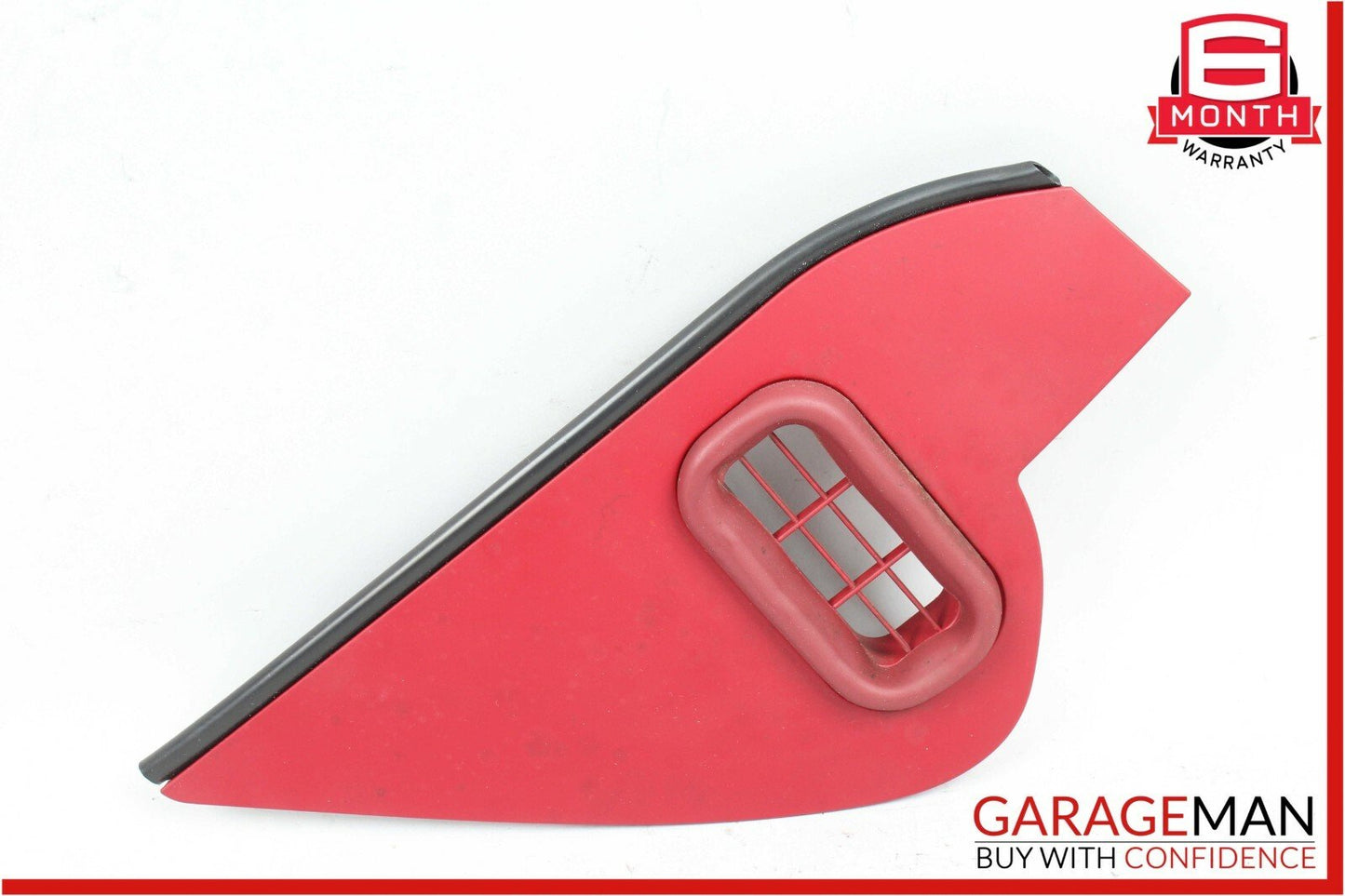 14-18 Maserati Quattroporte Front Left Dashboard Dash End Cover Trim Panel Red