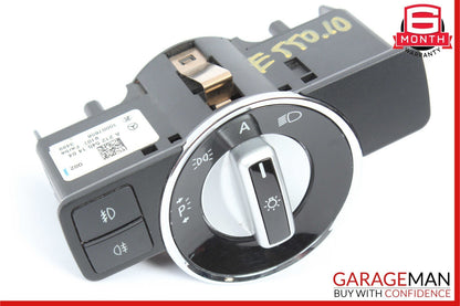 10-13 Mercedes W212 E550 E350 Headlight Fog Light Lamp Switch Control Module OEM