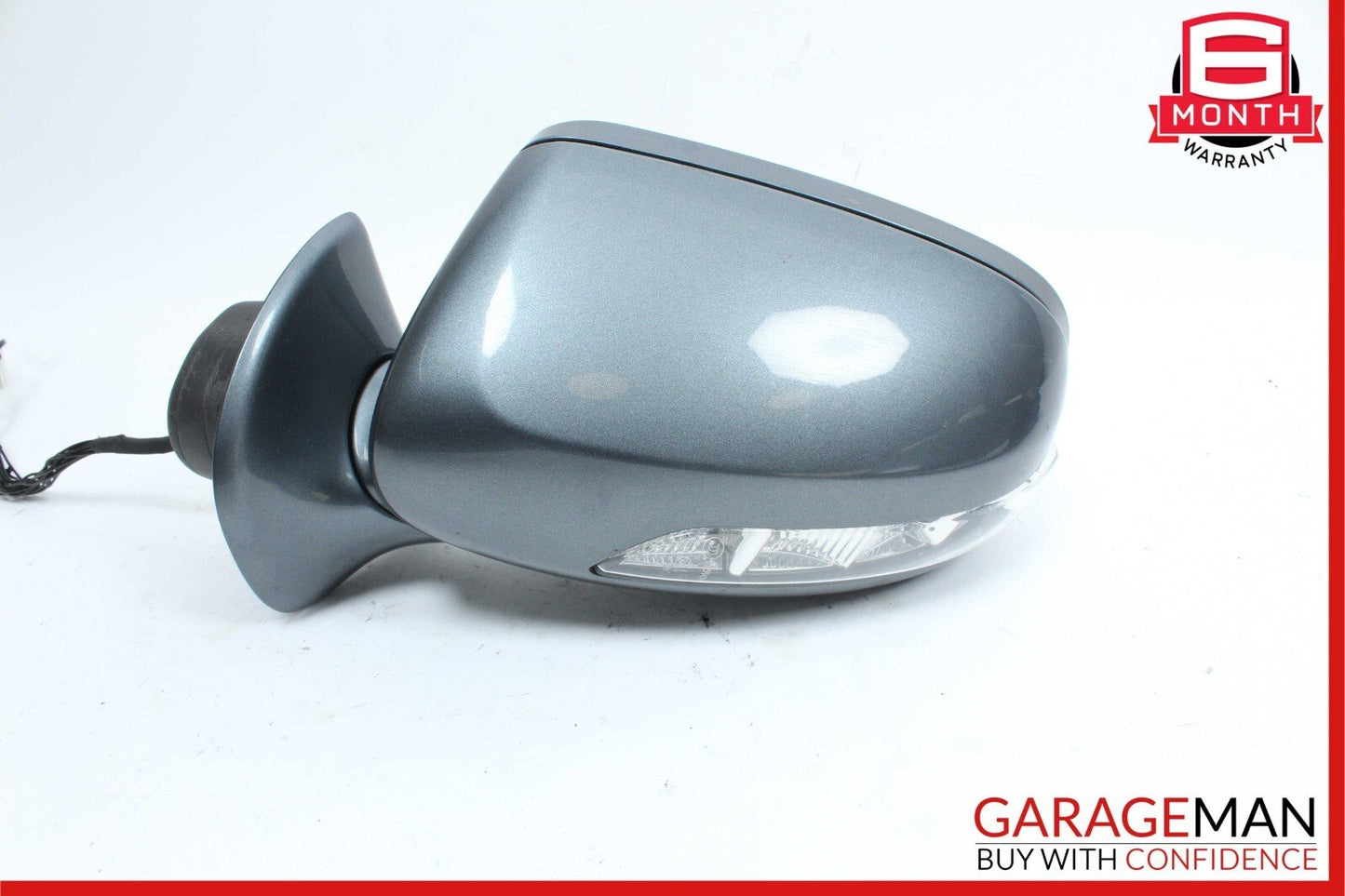 07-09 Mercedes W211 E350 E63 AMG Front Left Side Mirror Door Rear View Flintgray