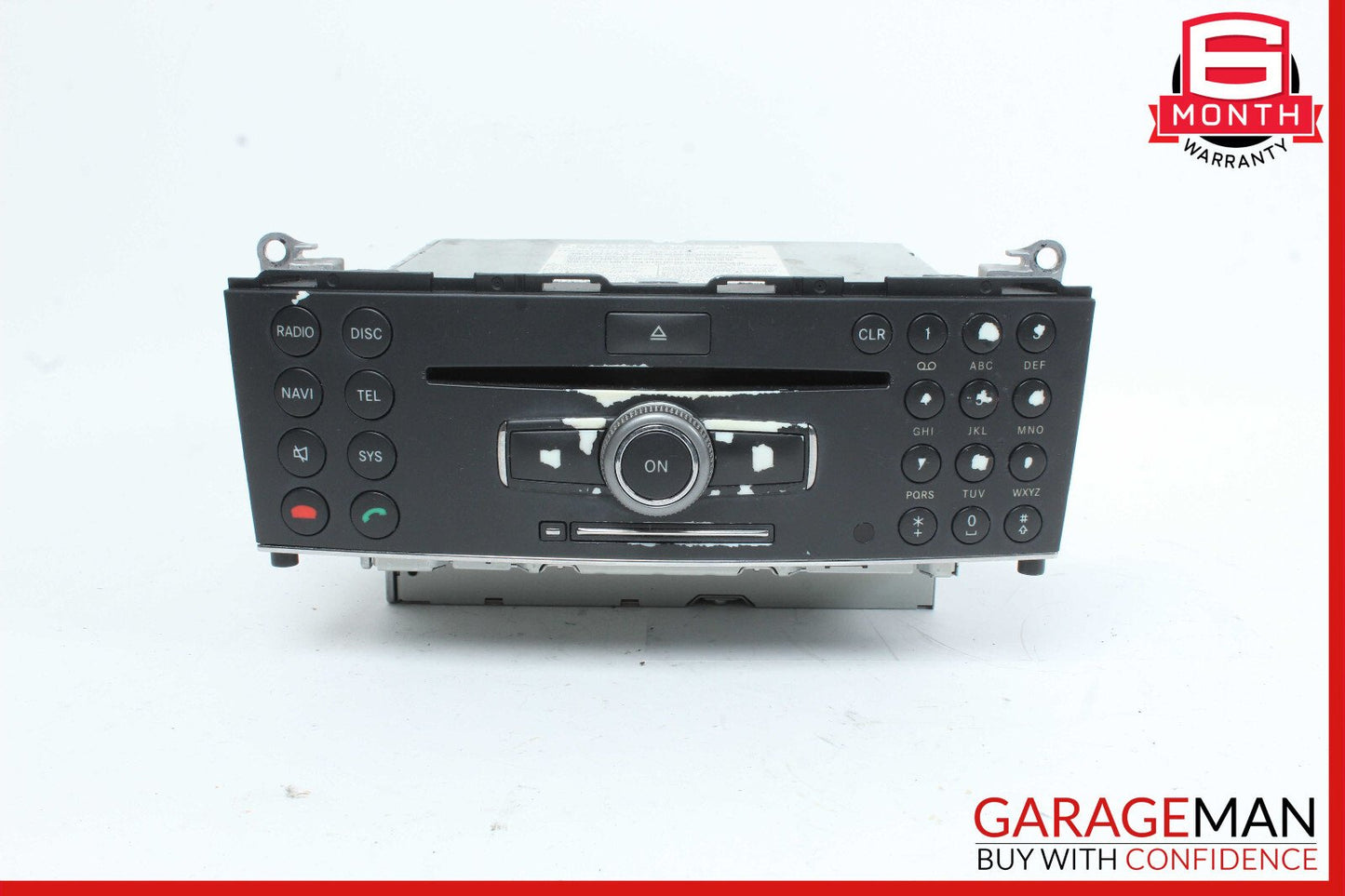 08-11 Mercedes W204 C350 C250 Navigation Command Head Unit DVD CD Audio OEM