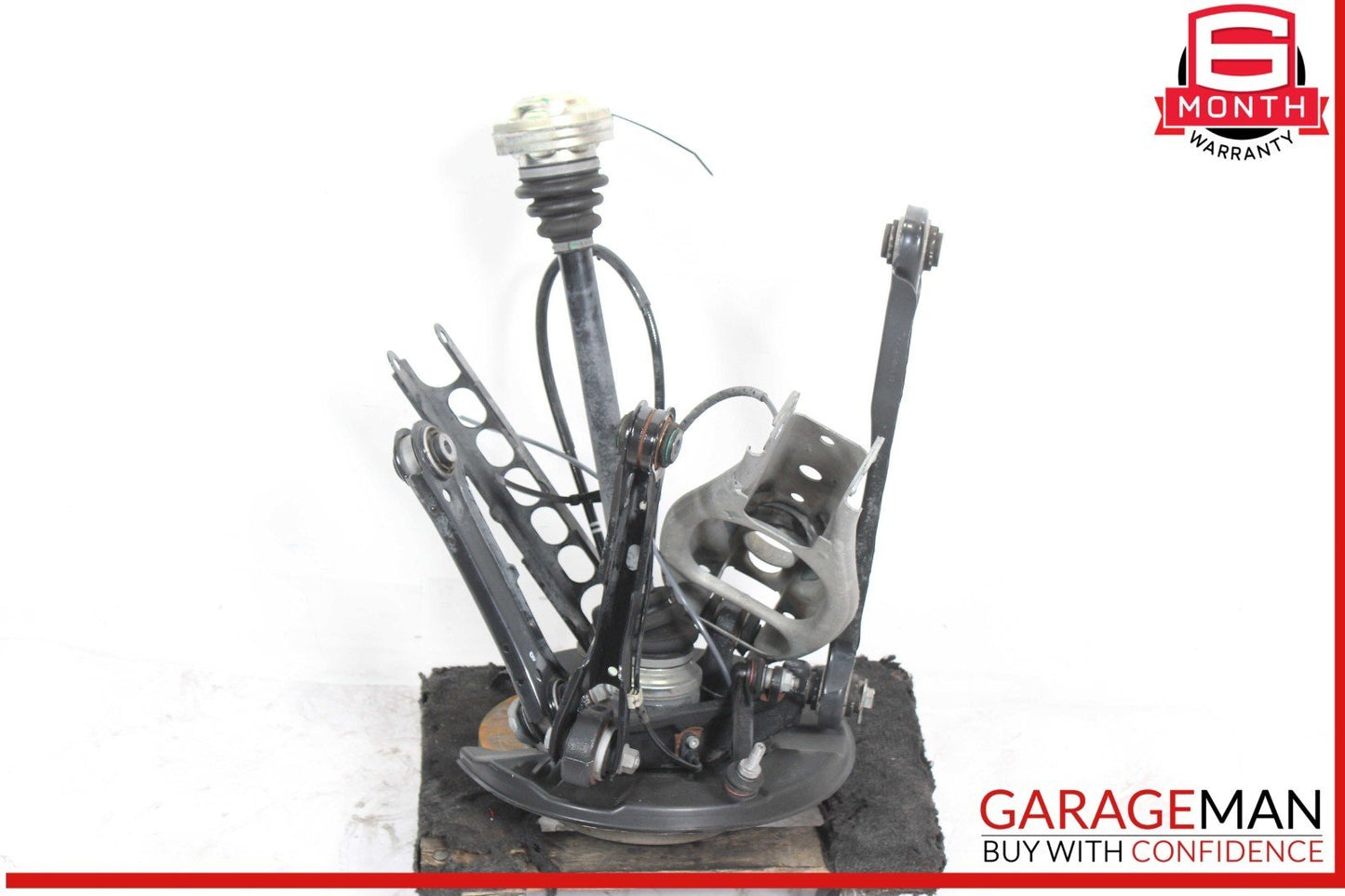 12-15 BMW X1 E84 AWD Rear Left Side Steering Spindle Knuckle Assembly OEM