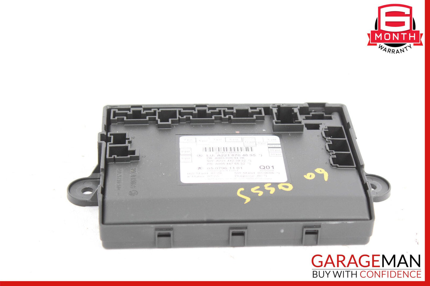 07-13 Mercedes W221 S550 S400 Rear Right / Left Side Door Controller Module Unit