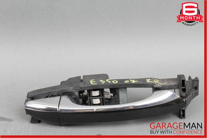 03-09 Mercedes W211 E63 AMG E350 Rear Right Side Exterior Door Handle Black OEM