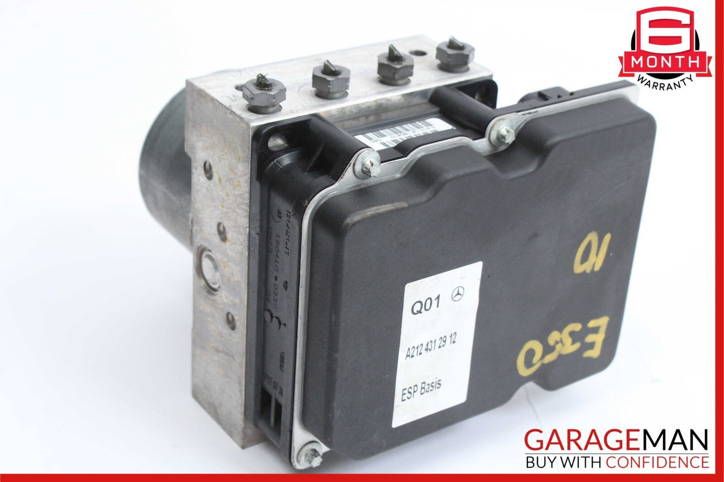 10-14 Mercedes W212 E350 E550 ABS Anti Lock Pump Brake Module 2124312912 OEM