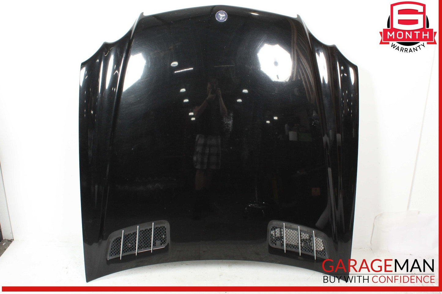 03-08 Mercedes R230 SL550 Front Hood Bonnet Cover Panel Assembly OEM