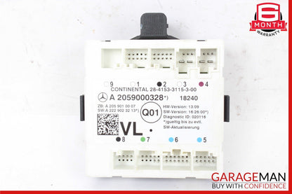 15-23 Mercedes X253 GLC300 C350e Front Left Side Door Control Module Unit OEM