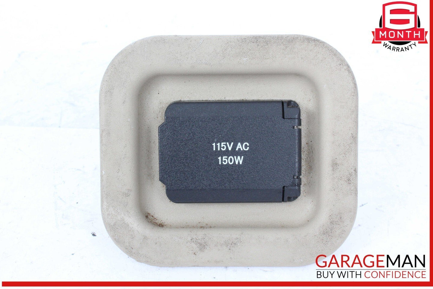06-19 Mercedes X166 GL450 GL550 Rear Center Console Socket Sockets Outlet OEM