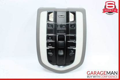 10-15 Porsche Panamera 970 Overhead Console Dome Light Sunroof Switch OEM