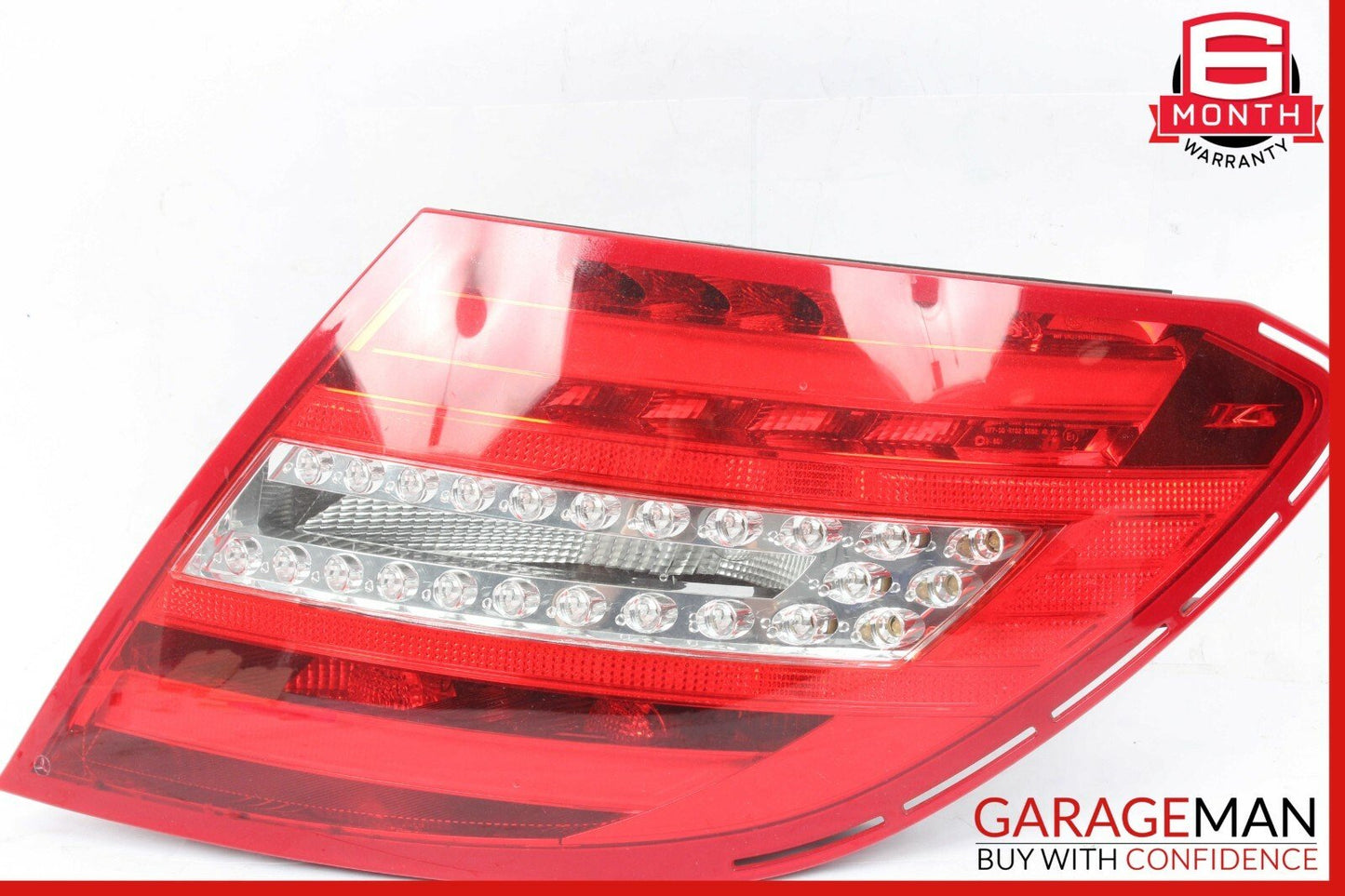 12-14 Mercedes W204 C300 C250 C350 Tail Light Lamp LED Right Passenger Side OEM