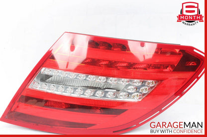 12-14 Mercedes W204 C300 C250 C350 Tail Light Lamp LED Right Passenger Side OEM