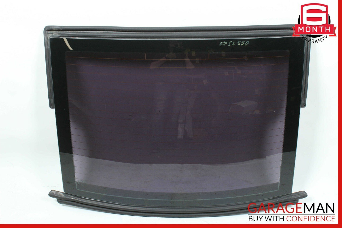 03-11 Mercedes R230 SL500 Rear Back Windshield Glass Tinted OEM