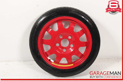 97-04 Porsche Boxster 986 Carrera 911 Spare Tire Wheel Rim Tire T105/95 R17 OEM