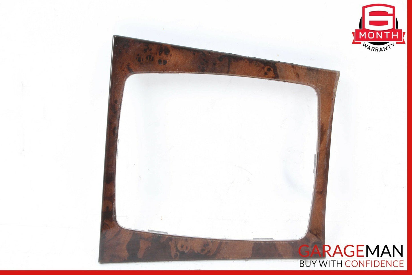 08-14 Mercedes C250 E350 E550 Center Console Shift Shifter Bezel Trim Wood OEM