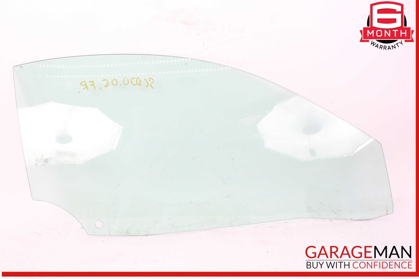 03-12 Mercedes R230 SL500 SL550 Front Right Passenger Side Door Window Glass OEM