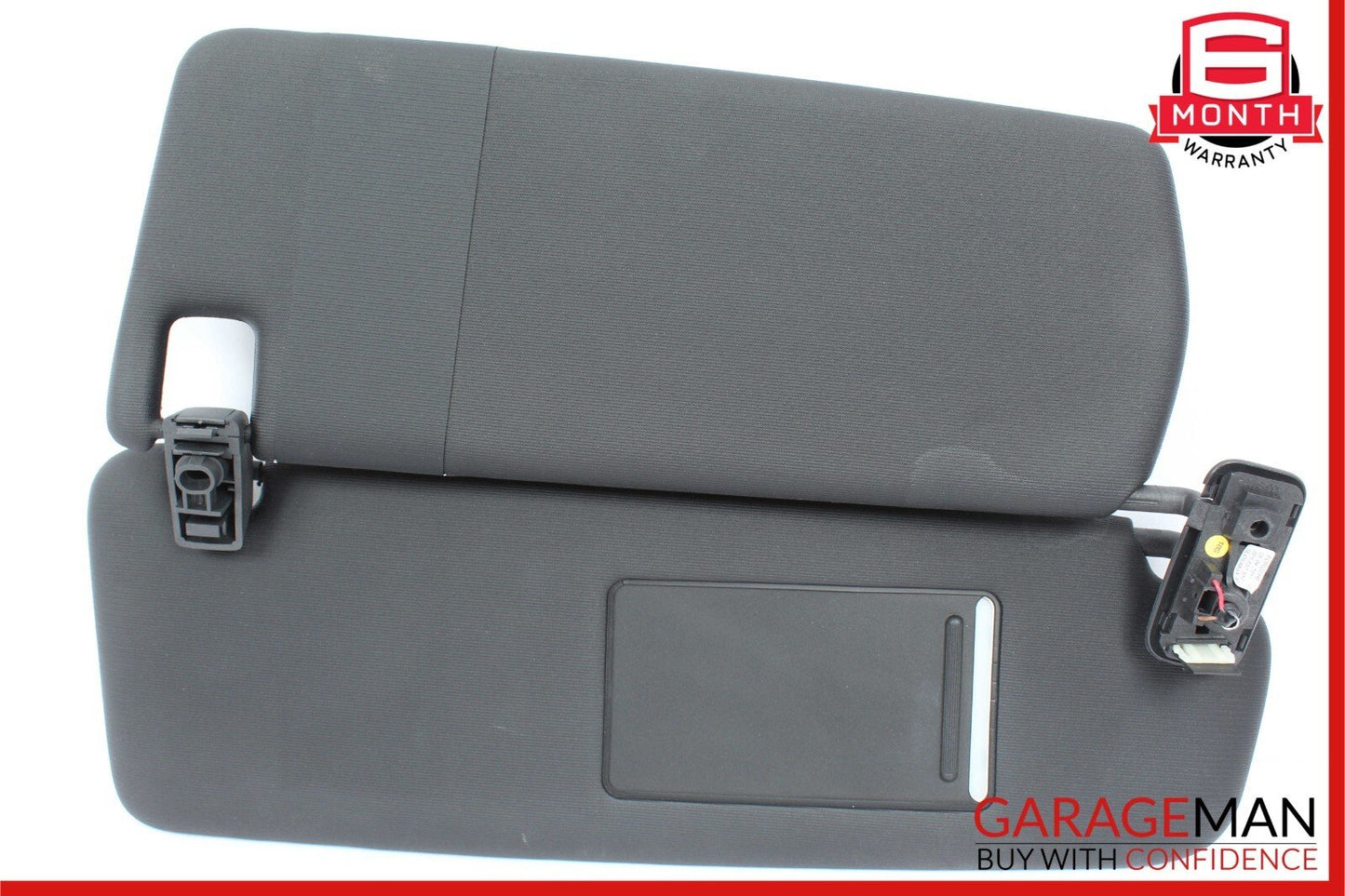 11-18 Porsche Cayenne 958 S Front Right Side Sun Visor Shade Cover Black OEM