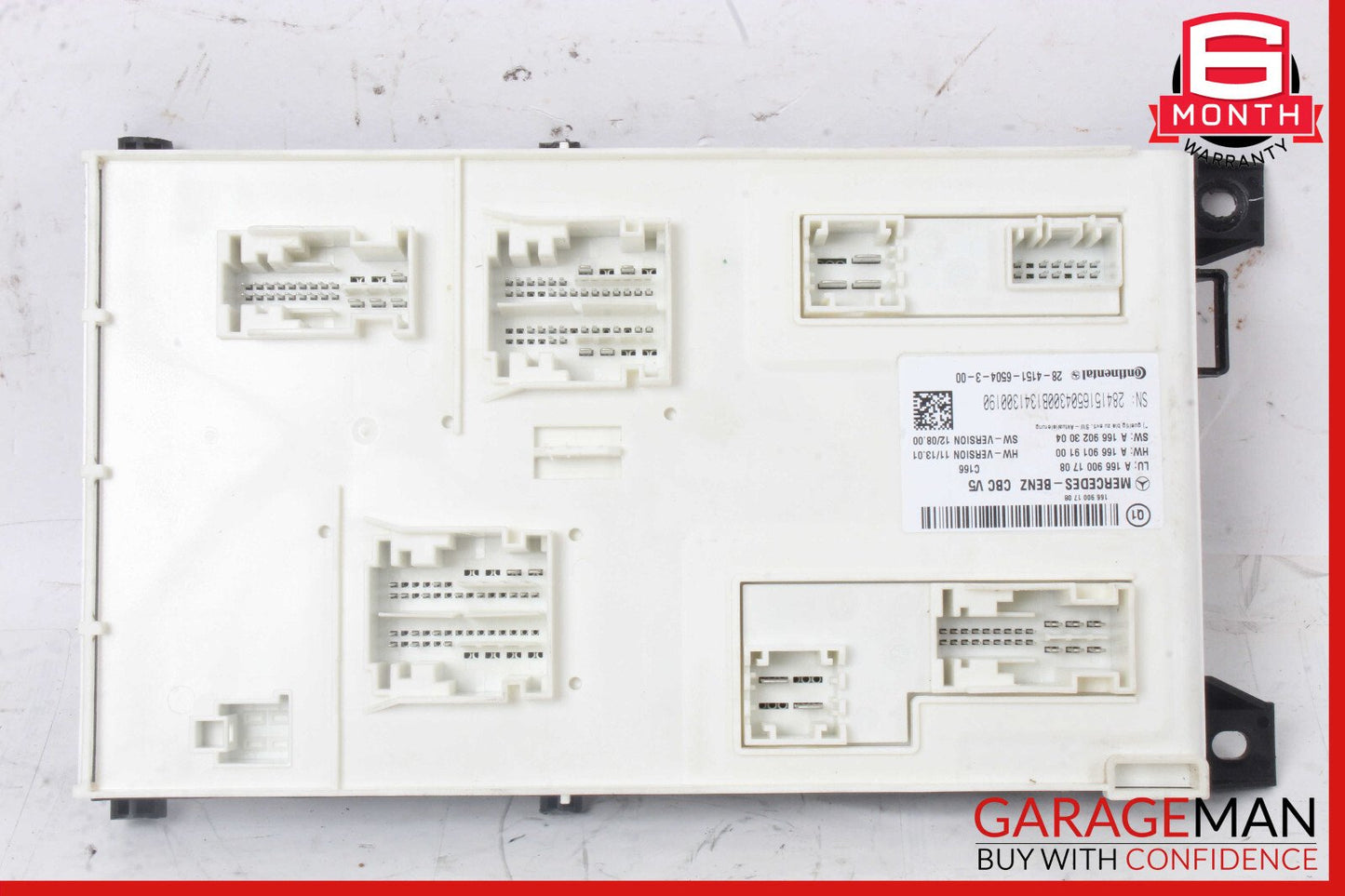 12-19 Mercedes W166 ML400 GL450 Front SAM Control Module Unit OEM