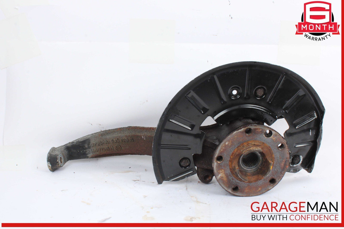 07-10 Audi Q7 Porsche Cayenne 957 Front Left Side Spindle Knuckle Wheel Hub OEM