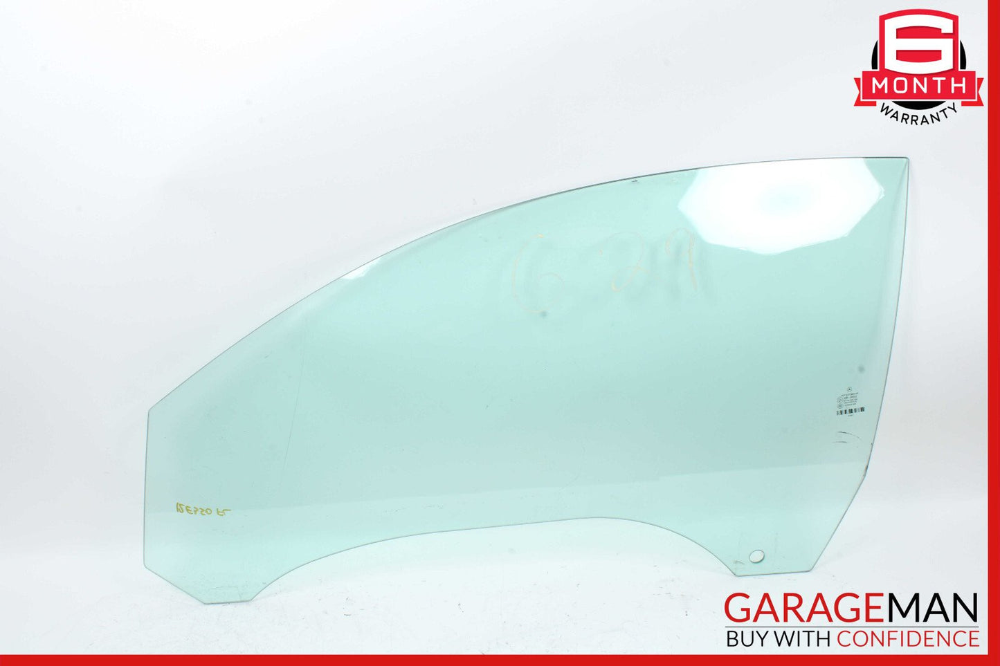 10-13 Mercedes W207 E350 Front Left Driver Side Window Glass OEM