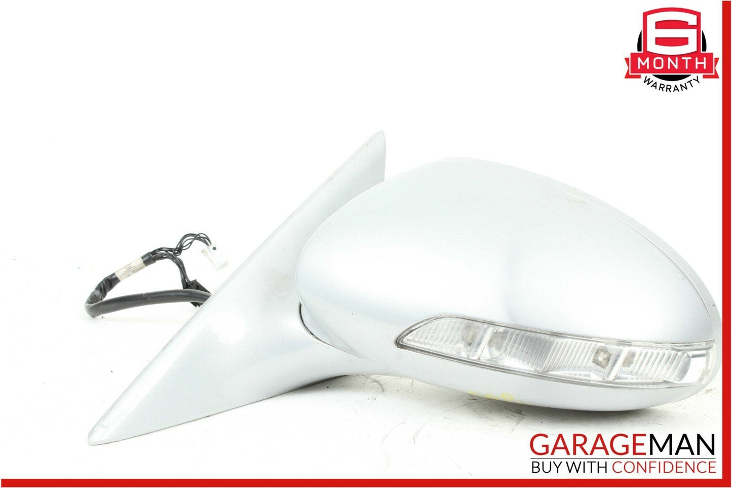 06-08 Mercedes W219 CLS500 Front Left Side Mirror Door Rear View Silver OEM