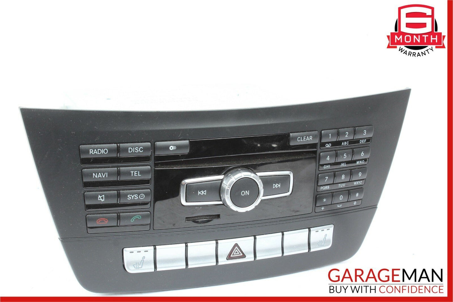 12-14 Mercedes W204 C300 Navi Navigation Receiver Comand Head Unit DVD CD Audio