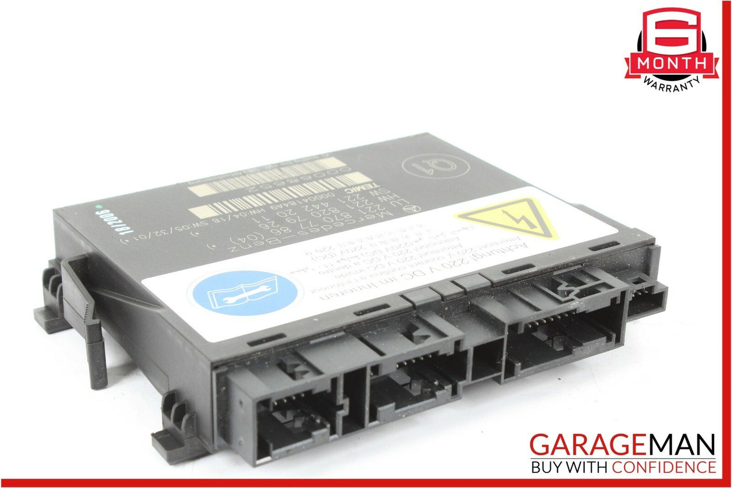 07-09 Mercedes W221 S550 Front Left or Right Side Seat Computer Control Module