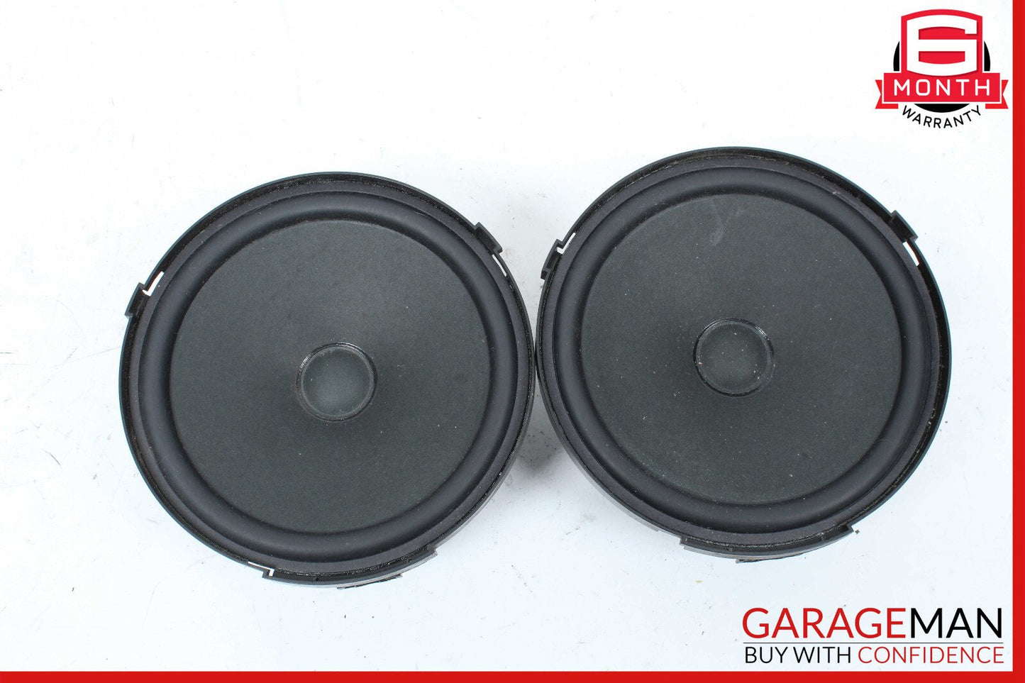 08-14 Mercedes W204 C250 C300 Rear Right & Left Side Door Sound Speakers Set OEM