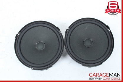 08-14 Mercedes W204 C250 C300 Rear Right & Left Side Door Sound Speakers Set OEM