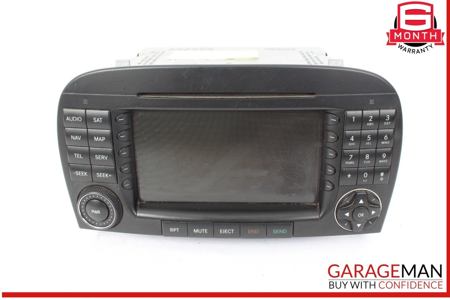 05-08 Mercedes R230 SL500 SL55 AMG Command Head Unit Radio Navigation CD OEM