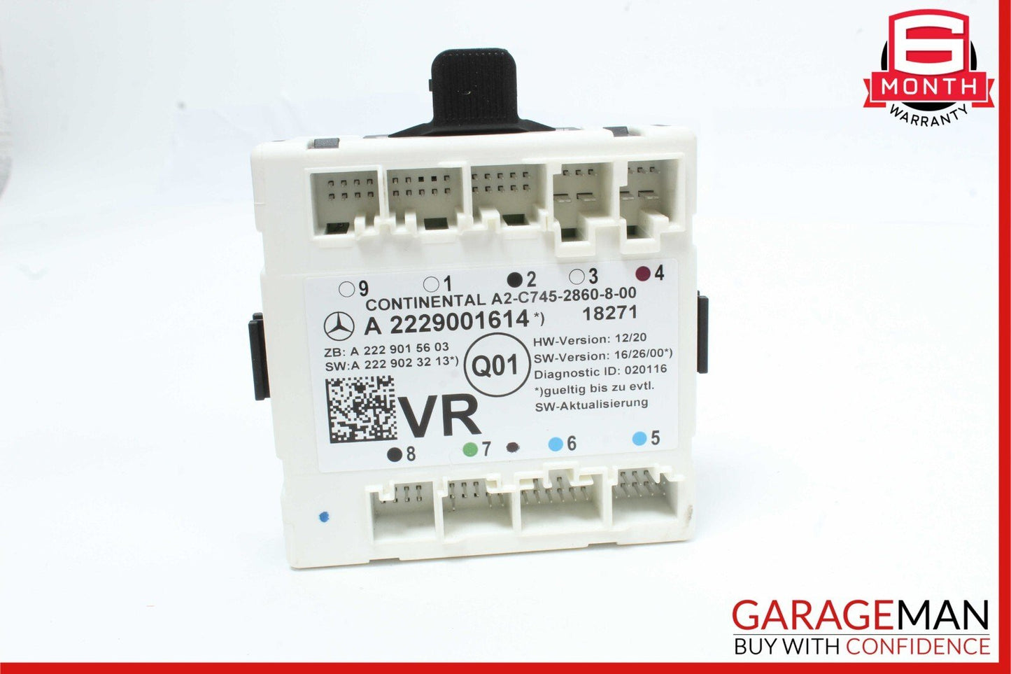 15-18 Mercedes W205 C300 Front Right Passenger Side Door Control Module Unit
