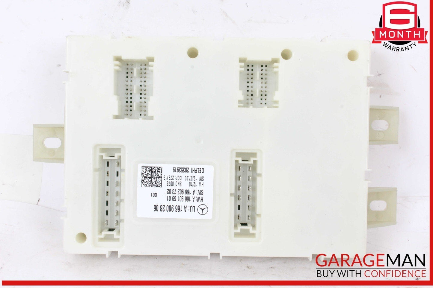 13-19 Mercedes X166 GL350 GLS550 Rear SAM Module Control Unit Signal Acquisition