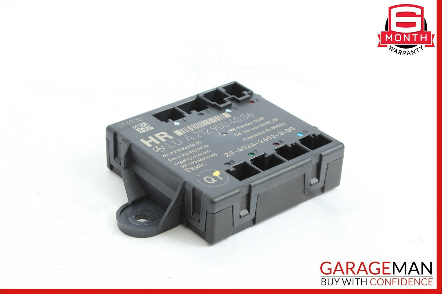 08-18 Mercedes W204 C250 C300 CLS550 Rear Right Side Door Control Module OEM