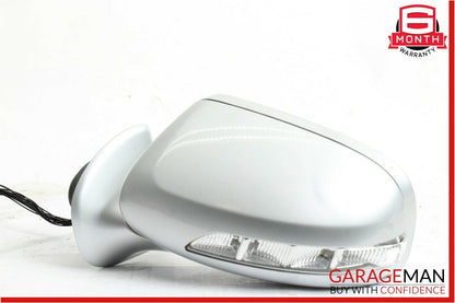07-09 Mercedes W211 E550 E63 AMG Front Left Side Mirror Door Rear View Silver