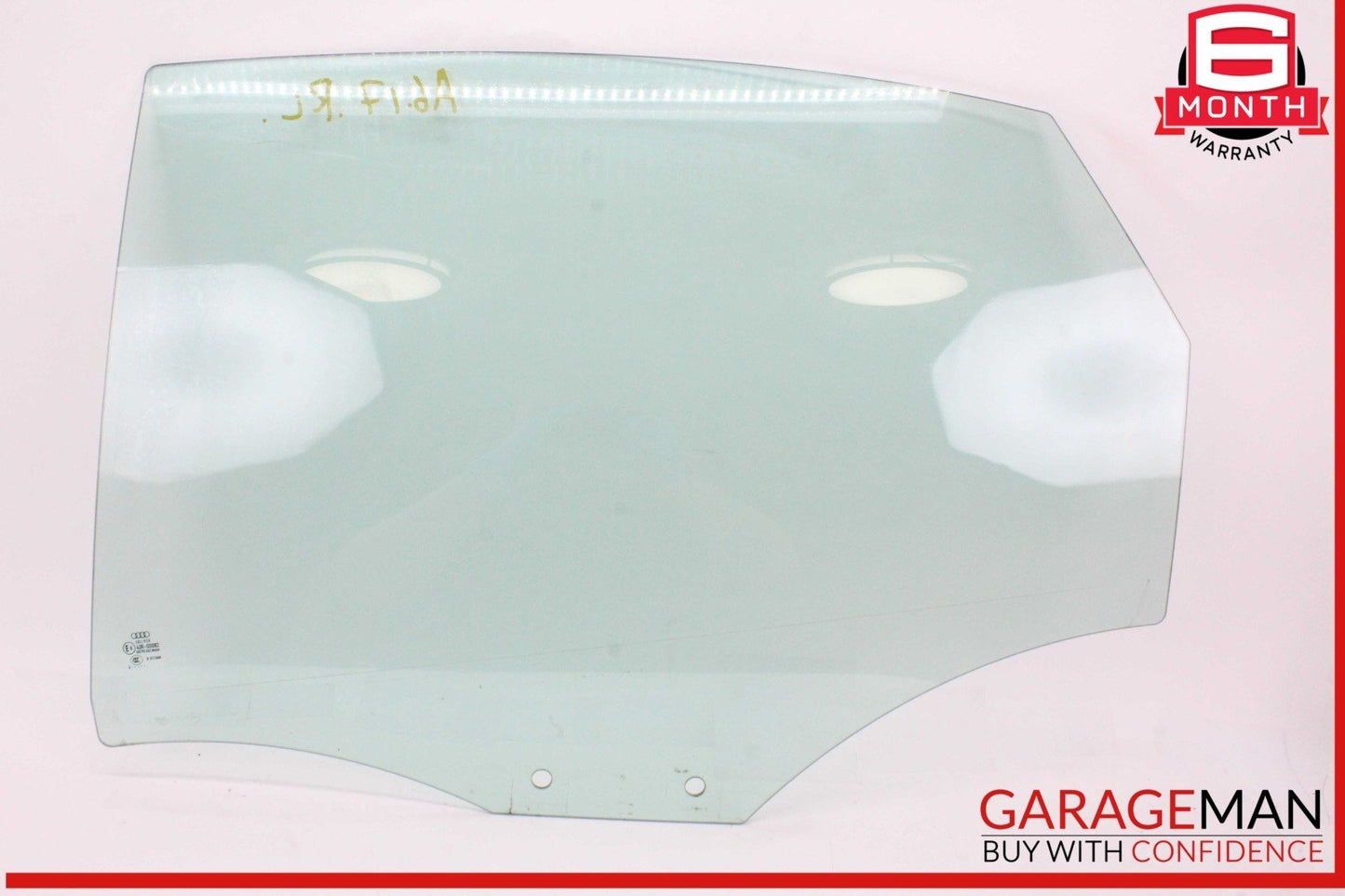12-18 Audi A6 S6 Rear Left Driver Side Door Window Glass OEM