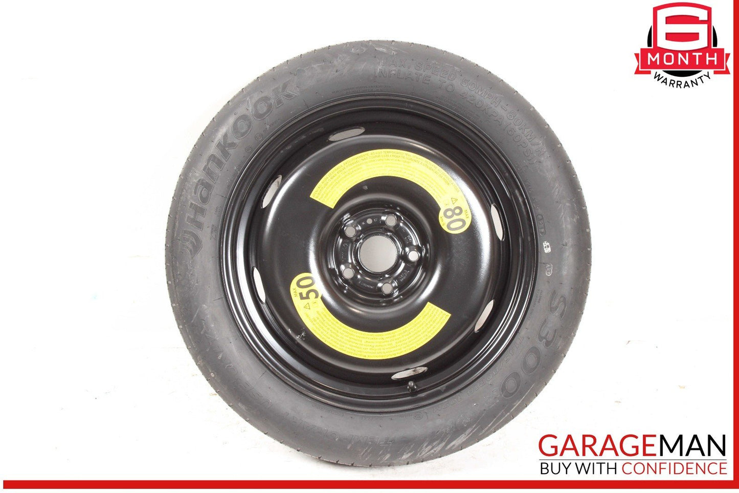 15-18 Audi Q3 Emergency Spare Tire Wheel Donut Rim R18 OEM