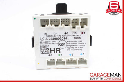 15-18 Mercedes W205 C300 C400 C350e Rear Right Side Door Control Module Unit OEM
