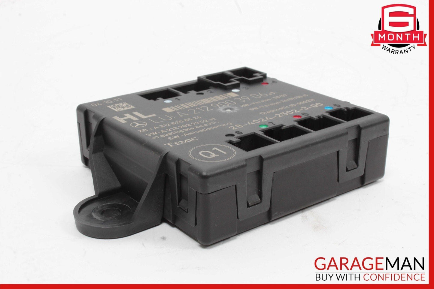 08-18 Mercedes W212 E550 C350 CLS550 Rear Left Side Door Control Module OEM