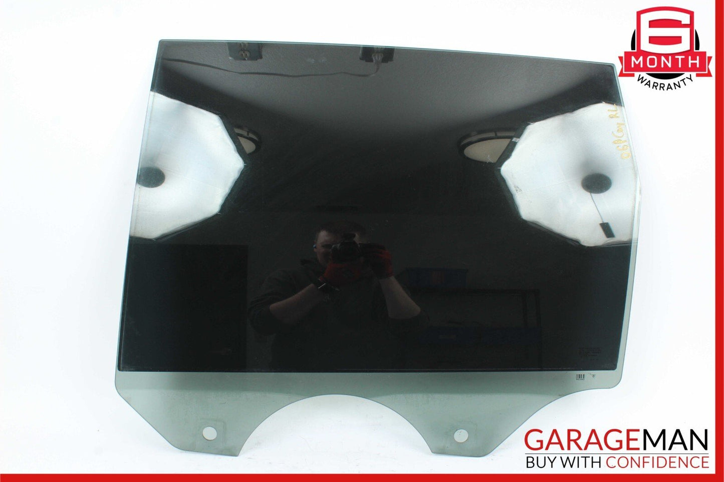 03-06 Porsche Cayenne Turbo S 955 Rear Left Side Door Window Auto Glass OEM