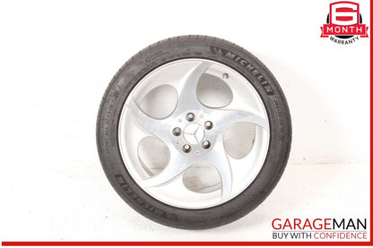 03-12 Mercedes R230 SL500 Rear Wheel Tire Rim 9.5Jx18H2 ET40 R18 2304011802 OEM