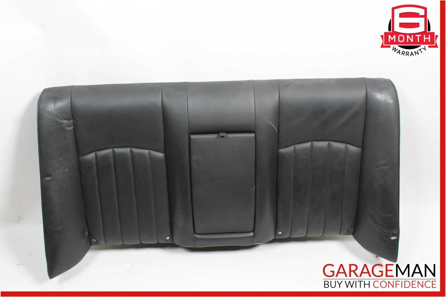 06-11 Mercedes W219 CLS500 Rear Top Upper Seat Cushion Cover Assembly Black