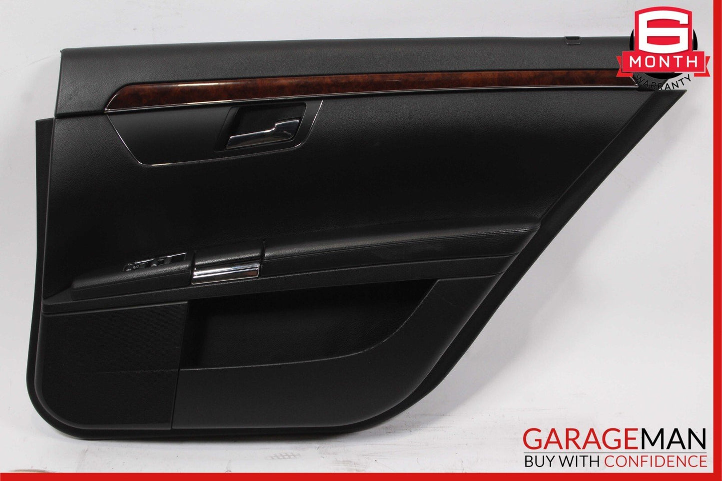 07-09 Mercedes W221 S550 Rear Right Interior Door Panel Trim Cover Assy Black
