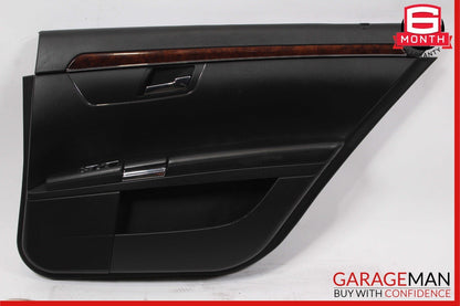 07-09 Mercedes W221 S550 Rear Right Interior Door Panel Trim Cover Assy Black