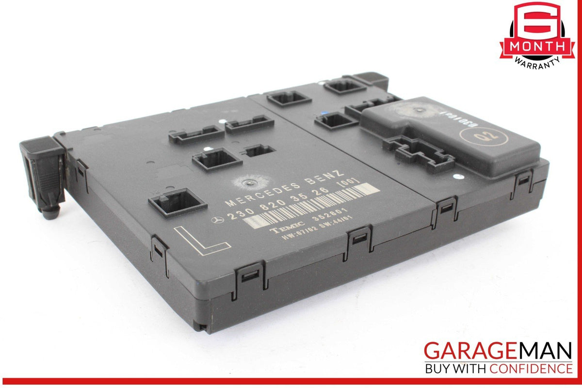 03-12 Mercedes R230 SL500 SL55 AMG Front Left Door Control Module 2308203526 OEM
