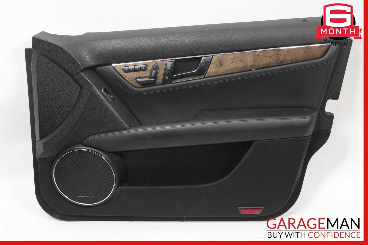 08-14 Mercedes W204 C63 AMG Sedan Front Right Passenger Interior Door Panel OEM