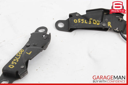 03-12 Mercedes R230 SL500 Convertible Left & Right Roof Lock Bracket Set OEM