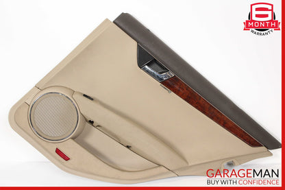08-14 Mercedes W204 C300 C180 Rear Right Side Interior Door Panel Assembly Beige