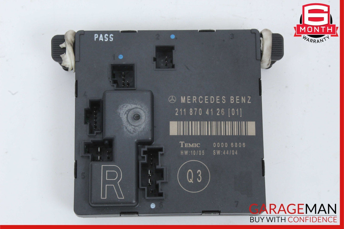 03-09 Mercedes W211 E350 E550 Rear Right Passenger Side Door Control Module Unit