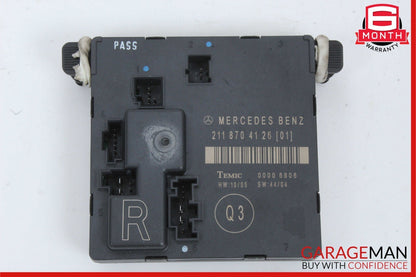 03-09 Mercedes W211 E350 E550 Rear Right Passenger Side Door Control Module Unit