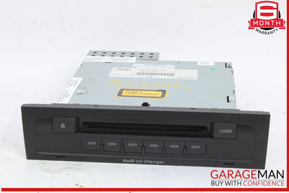 07-09 Audi Q7 Front Dash Audio Radio 6 Disc CD Changer Player 4L0035111 OEM
