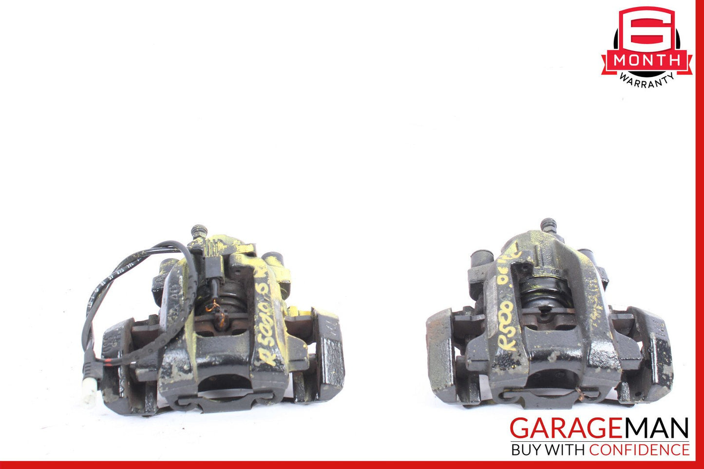 06-09 Mercedes W251 R500 Rear Left & Right Brake Caliper Calipers Set OEM