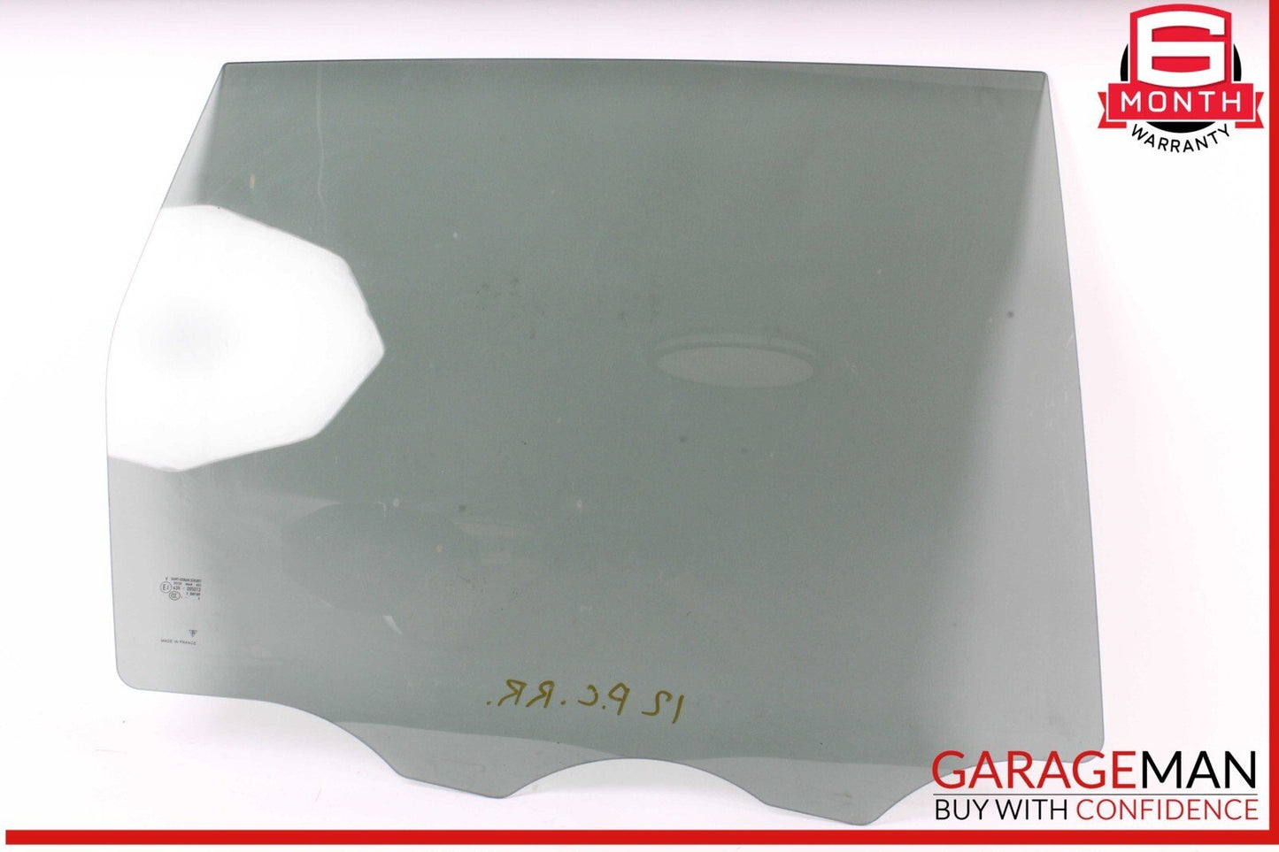 11-18 Porsche Cayenne S 958 Rear Right Passenger Side Door Window Glass OEM